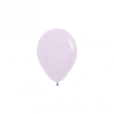 Decrotex (Sempertex) Pastel Matte Lilac 5 inch (12 cm) Latex Balloons D206344