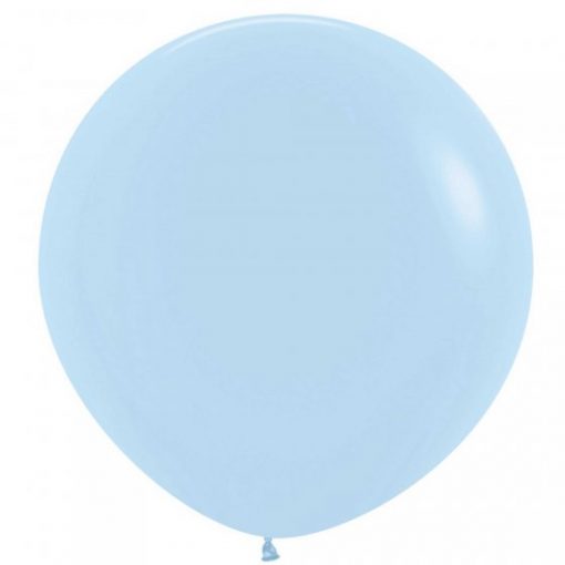 Decrotex (Sempertex) Pastel Matte Blue 24 inch (60 cm) Latex Balloon - Pack of 3 D222684