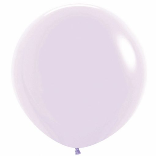 Decrotex (Sempertex) Pastel Matte Lilac 24 inch (60 cm) Latex Balloons - Pack of 3 D222685