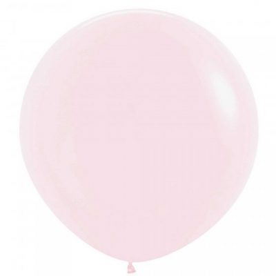 Decrotex (Sempertex) Pastel Matte Pink 24 inch (60 cm) Latex Balloons - Pack of 3 D222681