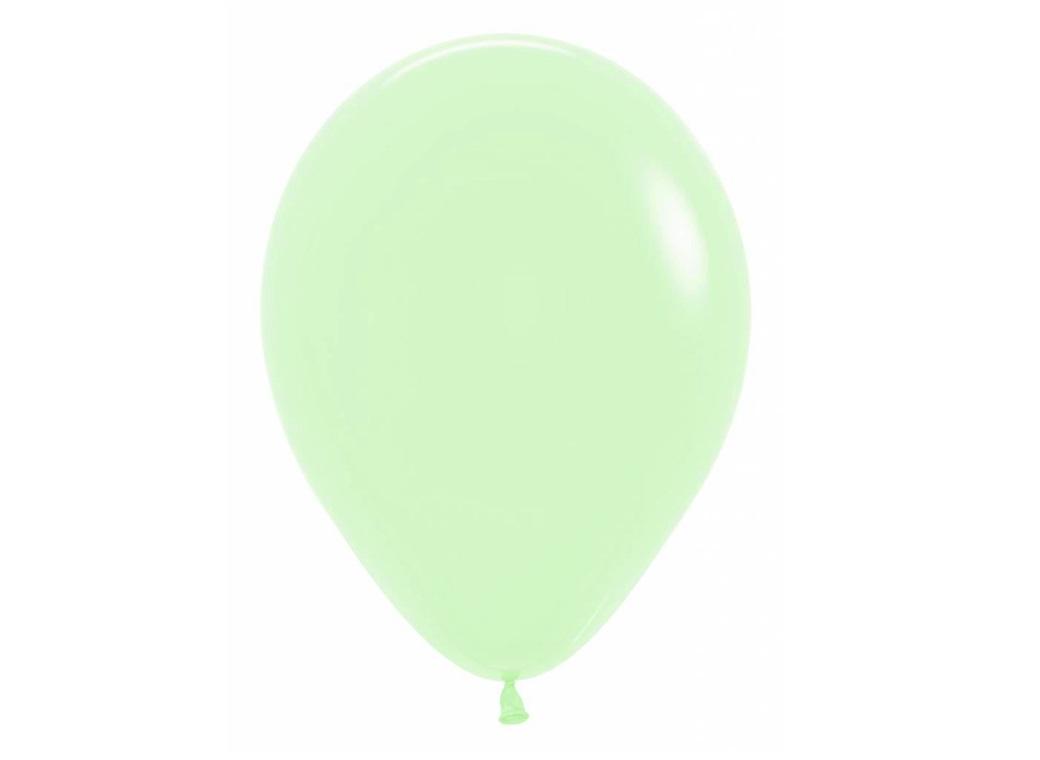 Sempertex Pastel Matte Green 12 inch (30 cm) Latex Balloons ANA155494