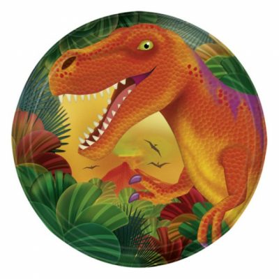 Prehistoric Party 7 inch (17 cm) Plates AM549766