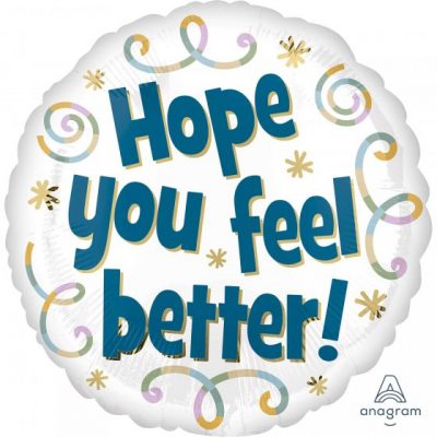 Hope You Feel Better 18 inch (45 cm) Foil Balloon ANA41694