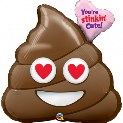 You're Stinkin' Cute SuperShape 31 inch (78 cm) Foil Balloon Q78531
