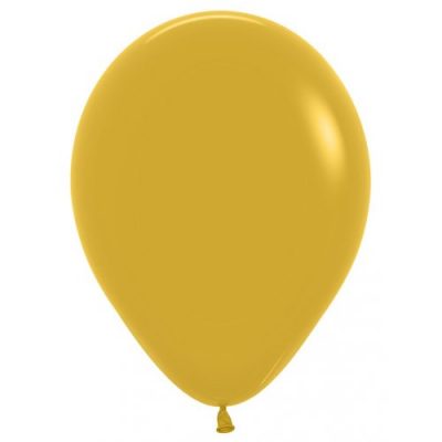 Decrotex (Sempertex) Fashion Mustard 5 inch (12 cm) Latex Balloons D206384