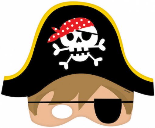 Little Pirate Paper Masks AM36207