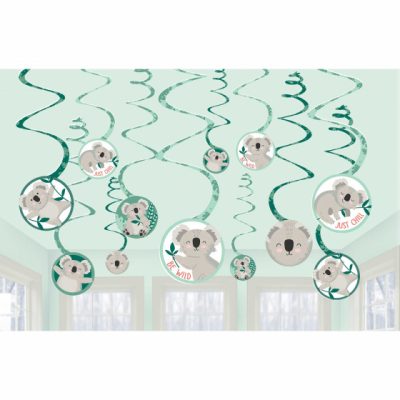 Koala Spiral Swirl Decorations AM671134