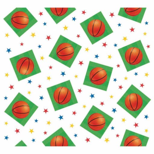 Basketball Fan Plastic Tablecover AM577720
