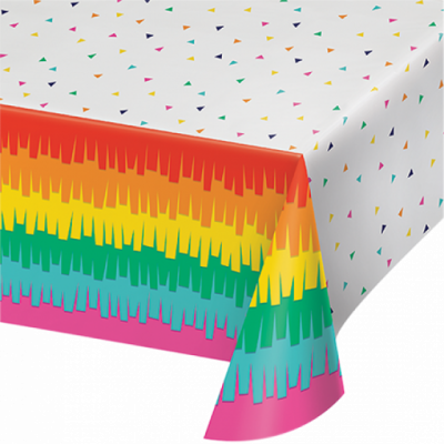 Fiesta Fun All Over Print Plastic Tablecover AM340212