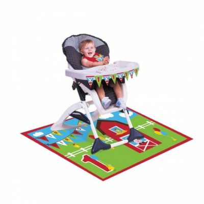Farmhouse Fun High Chair 1st Birthday Decorating Kit AM195506