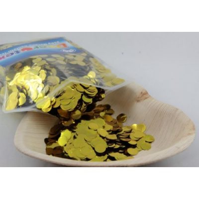 Metallic Gold Small Confetti (1 cm / 250 g) D204603