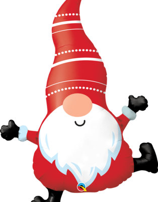 Christmas Gnome 42 inch (106 cm) Foil Balloon Q20055