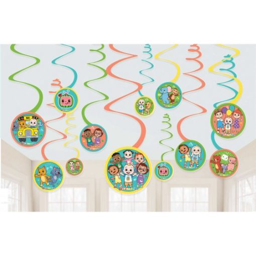 Cocomelon Spiral Decorations AM671244