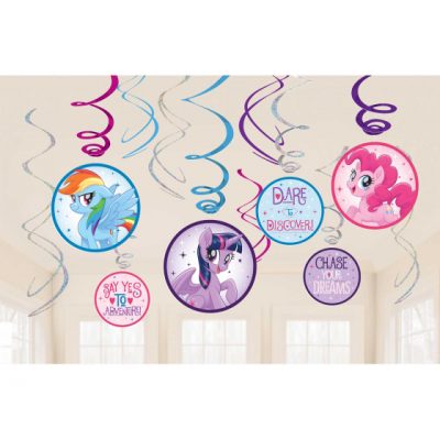 My Little Pony Friendship Adventures Swirl Decorations AM671922