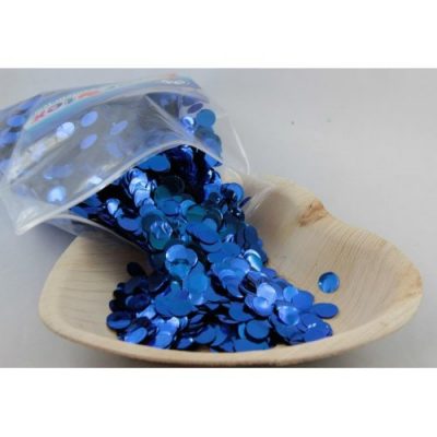 Blue (1 cm / 250 g) Metallic Confetti D204607
