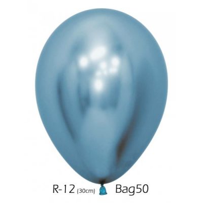Decrotex (Sempertex) Reflex Blue 12 inch (30 cm) Latex Balloons D206557