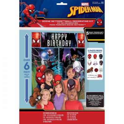 Spiderman Webbed Wonder Scene Setter w/ Props AM670667