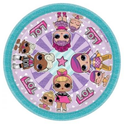 LOL Surprise (17 cm) Paper Snack Plates AM542070