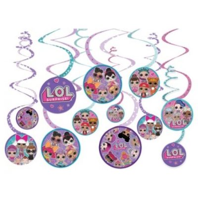 LOL Surprise Spiral Swirl Hanging Decorations AM672070
