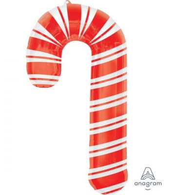 Holiday Candy Cane SuperShape Foil Balloon ANA30028