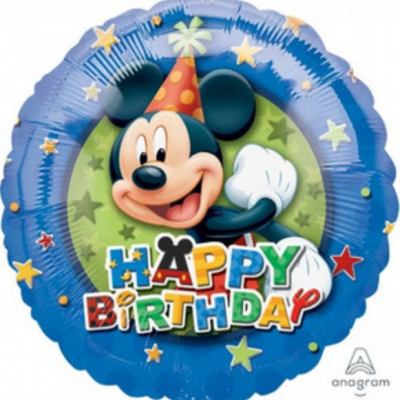 Mickey Mouse Clubhouse Happy Birthday 18 inch (45 cm) Foil Balloon ANA12485