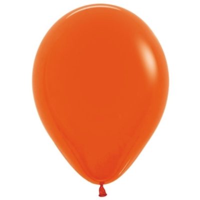 Fashion Orange Decrotex (Sempertex) 12 inch (30 cm) Latex Balloons D20002327