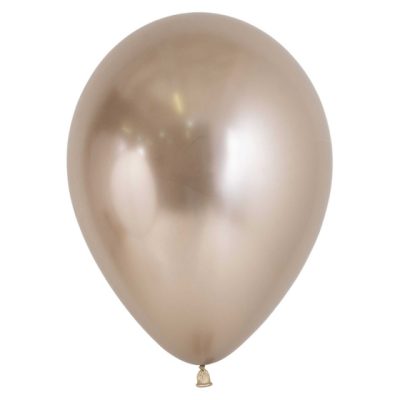 Reflex Champagne Decrotex (Sempertex) 12 inch (30 cm) Latex Balloons D200168